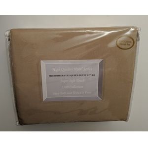 Brand New Taupe 3pc Duvet Cover Set - Full / Queen